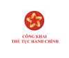 DANH MỤC THỦ TỤC HÀNH CHÍNH THUỘC LĨNH VỰC PHỔ BIẾN GIÁO DỤC PHÁP LUẬT